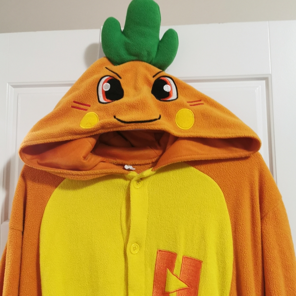 Hannah Hart Carrot Onesie